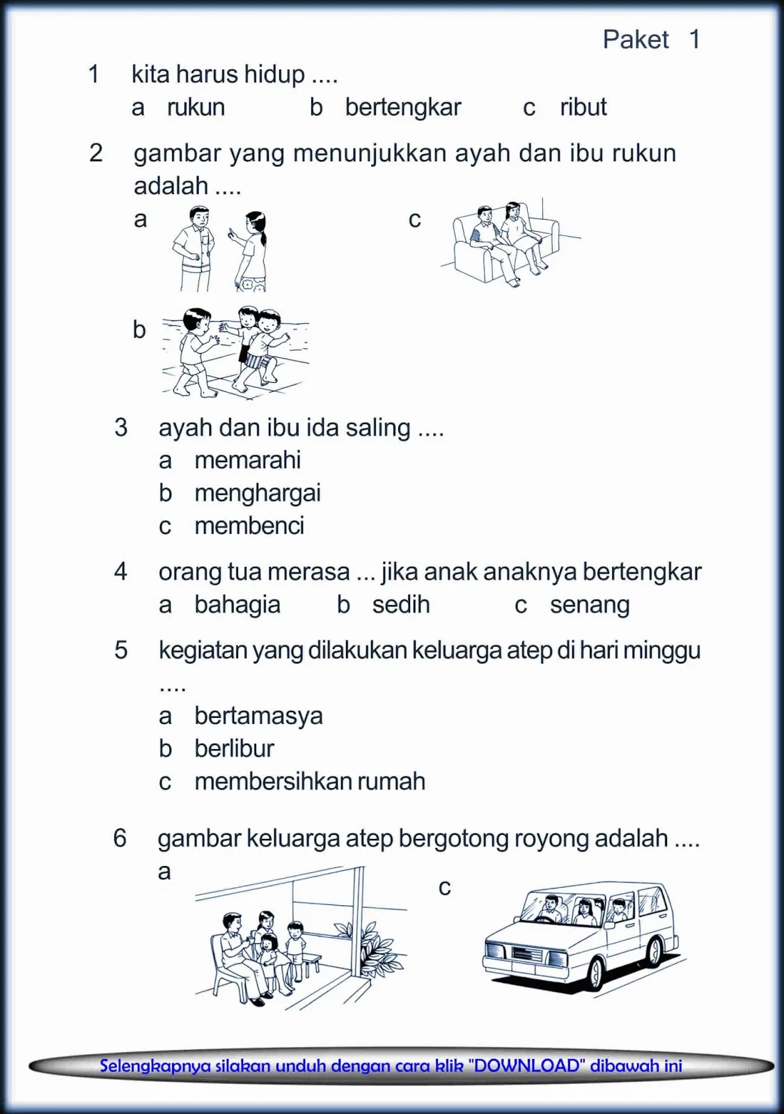 3 Contoh Soal IPS Kelas 1 Semester 2 yang Sering Muncul di Ujian, Wajib Tahu Cara Jawabnya