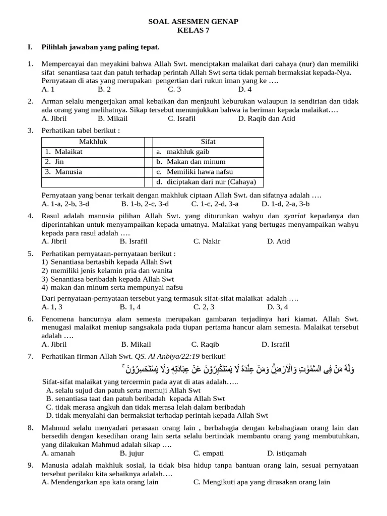 3 Fakta Mengejutkan Soal PAI Kelas 7 Semester 2 2021 yang Jarang Diketahui