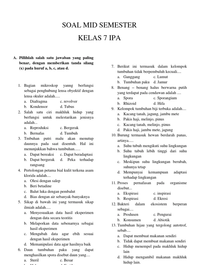 Menguasai IPA Kelas 3 Semester Genap Panduan Soal dan Kunci Jawaban Menguasai IPA Kelas 3 Semester Genap Panduan Soal dan Kunci Jawaban