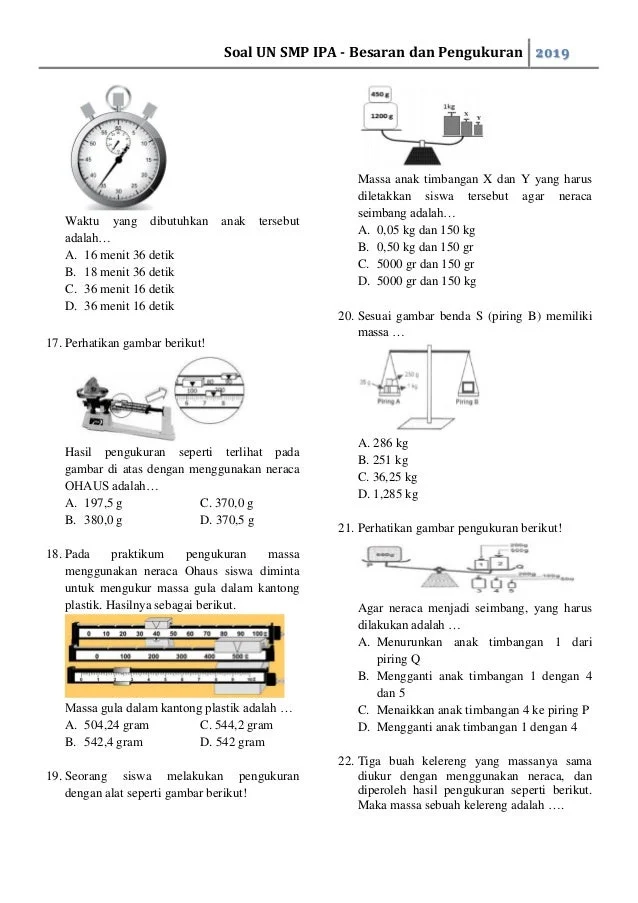 Soal Ipa Fisika Kelas 9 Dalchaebi