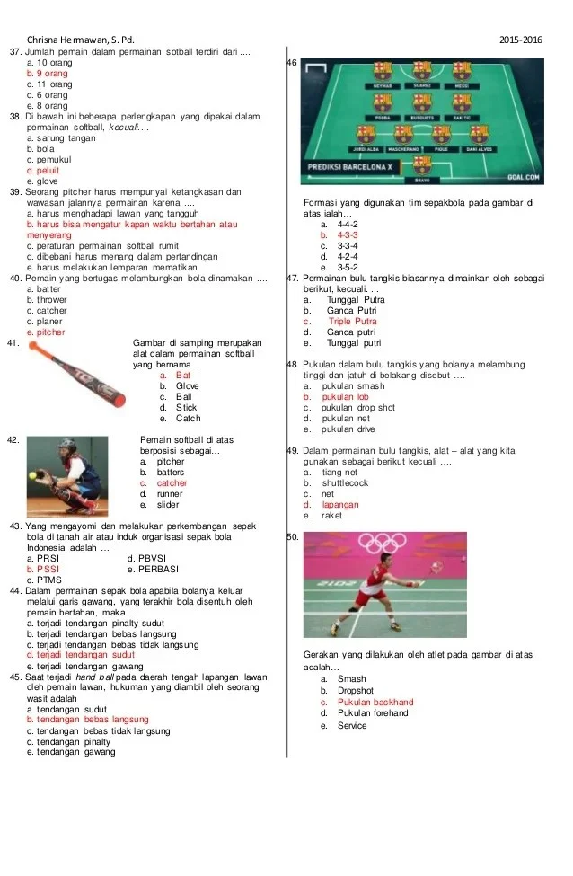 Soal Hots Penjas Tentang Atletik Muttaqin - Soal Pilihan Ganda Jalan Soal Hots Penjas Tentang Atletik Muttaqin - Soal Pilihan Ganda Jalan