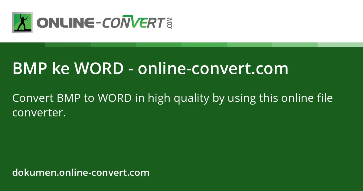 Rahasia Mengubah File BMP ke Word Online Gratis dalam 3 Langkah Mudah Sebelum Terlambat