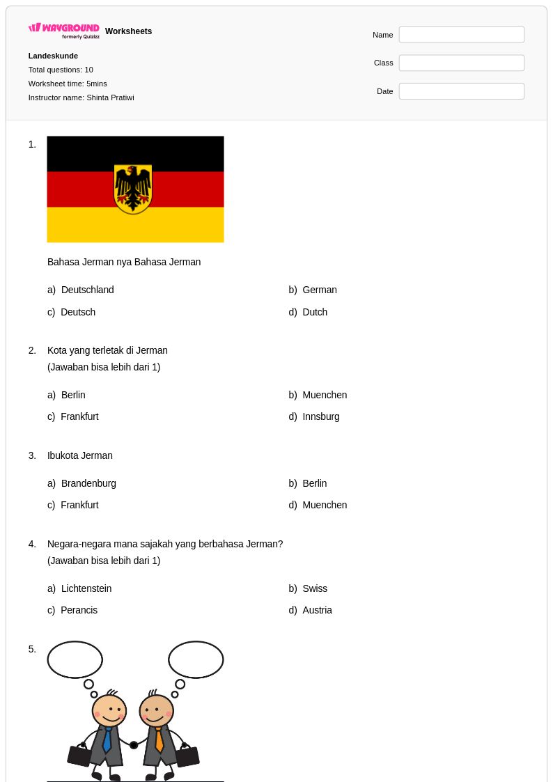 Rahasia Lulus Ujian dengan Soal Bahasa Jerman Kelas 10 Semester 1 Kurikulum 2013