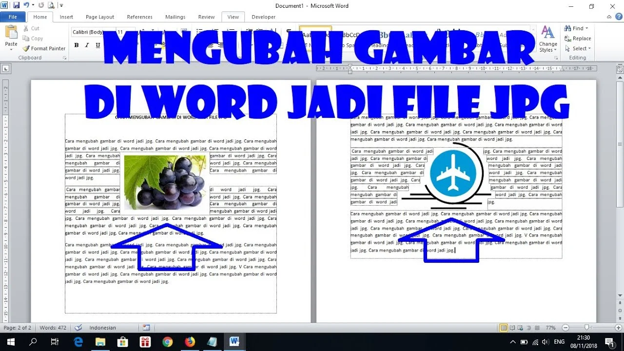 Ternyata Begini Cara Mengubah File dari Word ke Gambar JPG Agar Data Timnas Aman