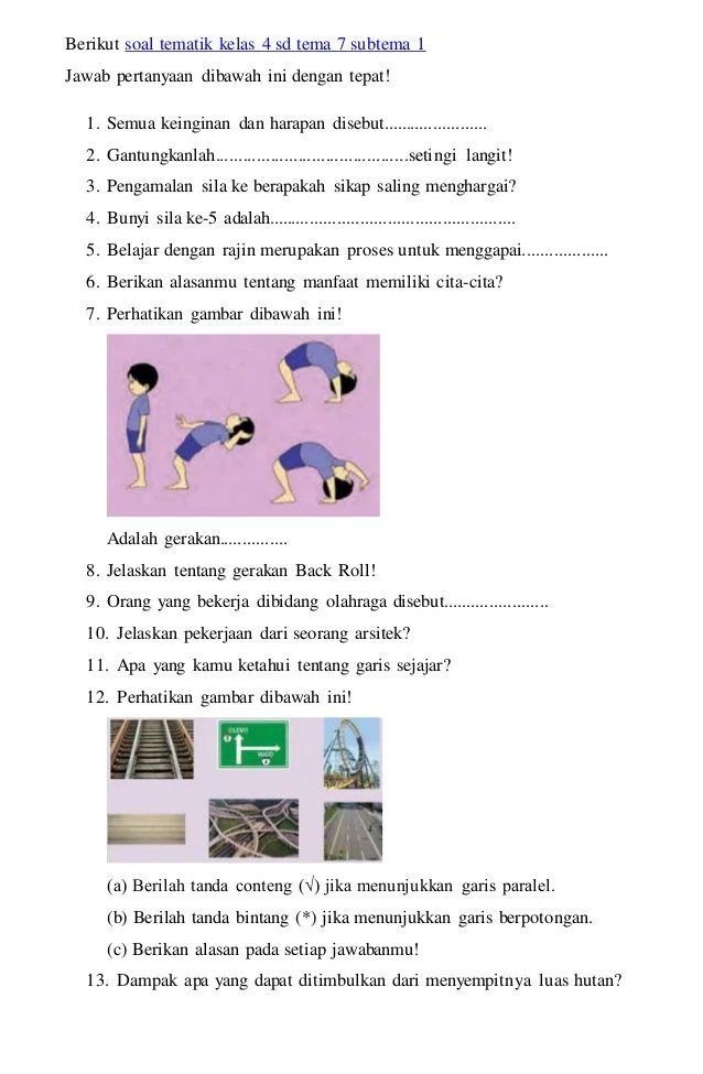 Ternyata Ini Kunci Jawaban Soal Tematik Kelas 4 Tema 7 Subtema 1 Terbaru yang Wajib Tahu Ternyata Ini Kunci Jawaban Soal Tematik Kelas 4 Tema 7 Subtema 1 Terbaru yang Wajib Tahu